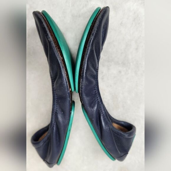 Tieks navy blue Leather Ballet Flats Size 6 - Picture 5 of 9